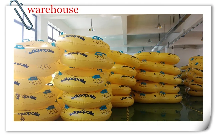 2018 High Quality Durable PVC Water Tube Inflatable Sliding Rive For Amusement