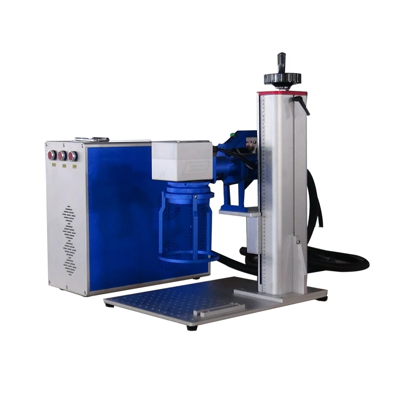 Small Co2 Galvo Tire Automatic Fiber Laser Marking Machine Portable Fiber Cheap Price India
