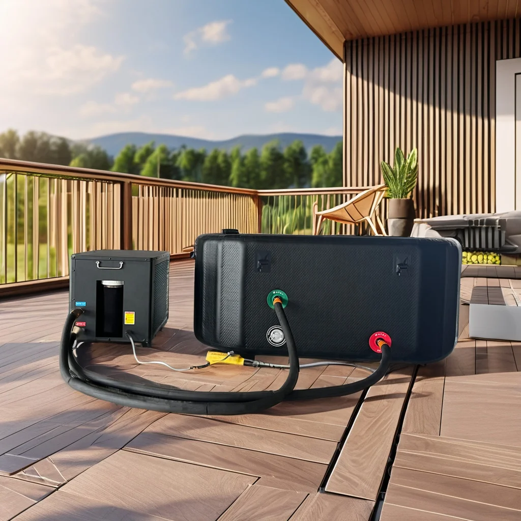 Custom Inflatable Therapy Pod Double Person Cold Water Tub Athletes Recovery Barrel Inflatable Ice Bath Tubs Cold Plunge Barrel