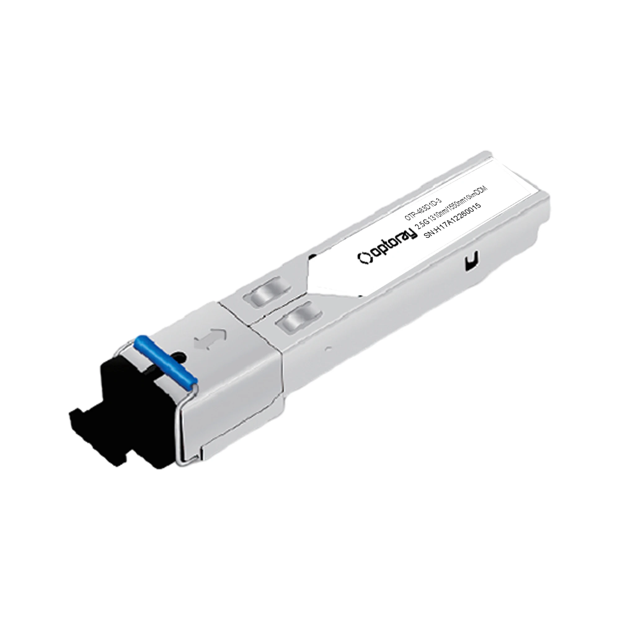 High quality 2.5G Single Fiber Optical Transceiver in BIDI Mode DDM 10km Tx1310nm/Rx1550nm SC Connector SM SFP for Network