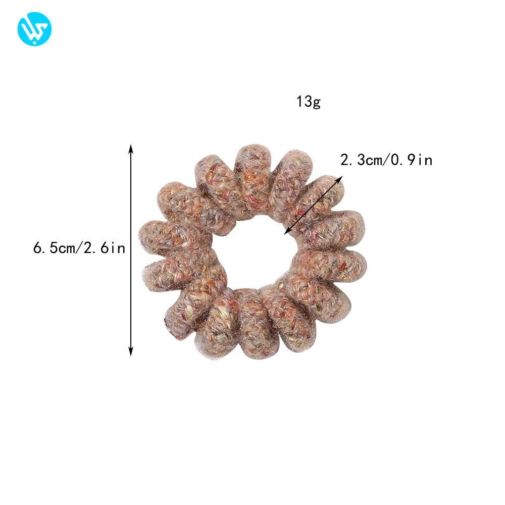 Fashion Autumn And Winter Hair Coil For Women Cheap Hair Accessories For Lady Girls Hair Tie