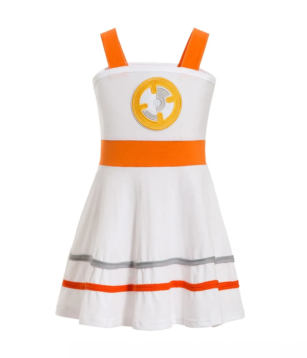 Star Chewbacca Costume Wars The Last Jedi Chewbacca Rhinestone Inspired costume Kids Child Fancy Dress r2d2 leia princess Rey