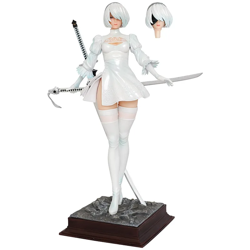 hentai sexy girl PVC model toys 27cm Double Head anime games figura Automata NieR 2b action figure