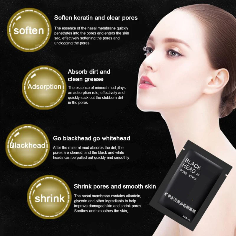 Gold Supplier Blackhead Pore Cleaner Nose Strips Pilaten Nose Strip