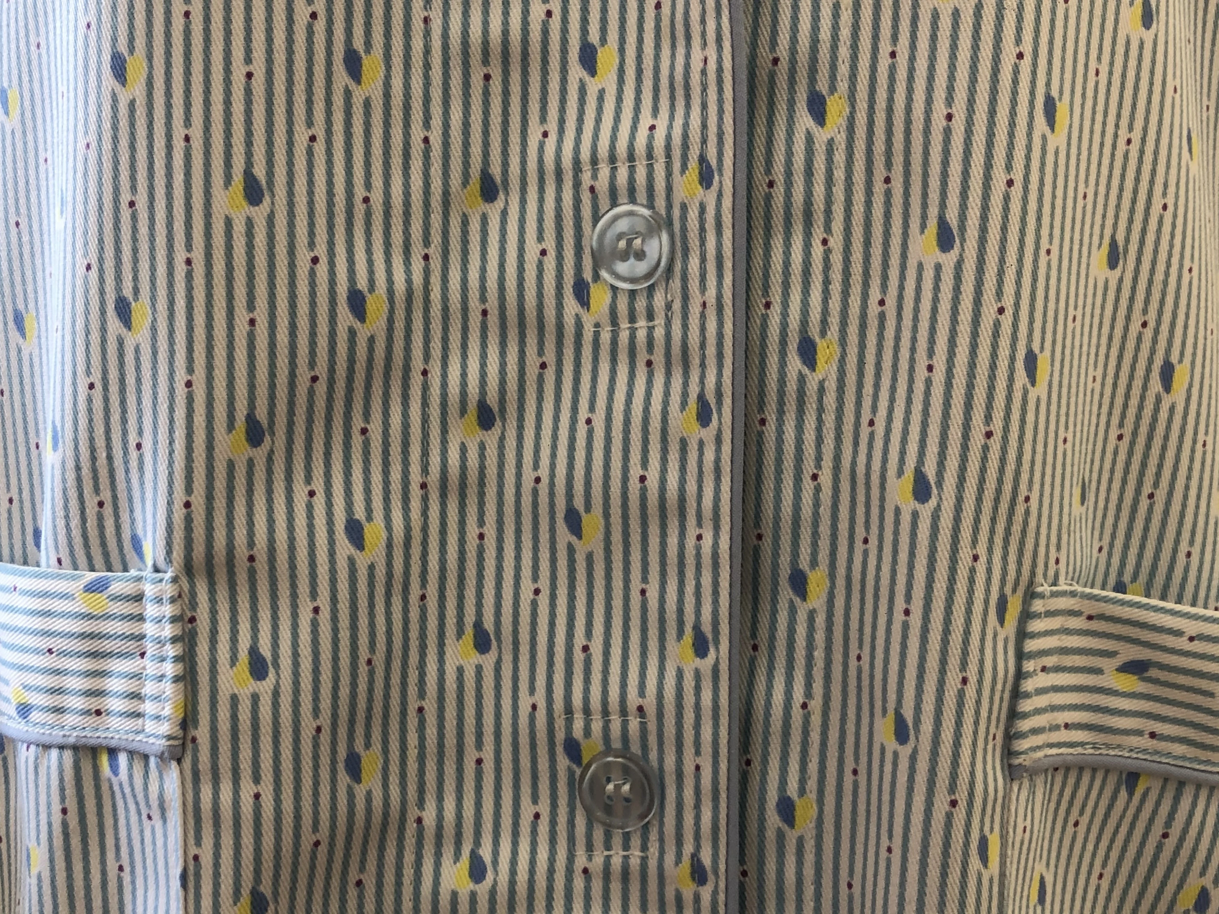 100%cotton printed fabric  patient gown medical use