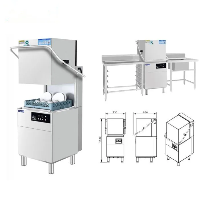 Smart Freestanding Stainless Steel Dishwasher with Electric Power  Hotel Grade Lave Vaisselle/Lavavajillas