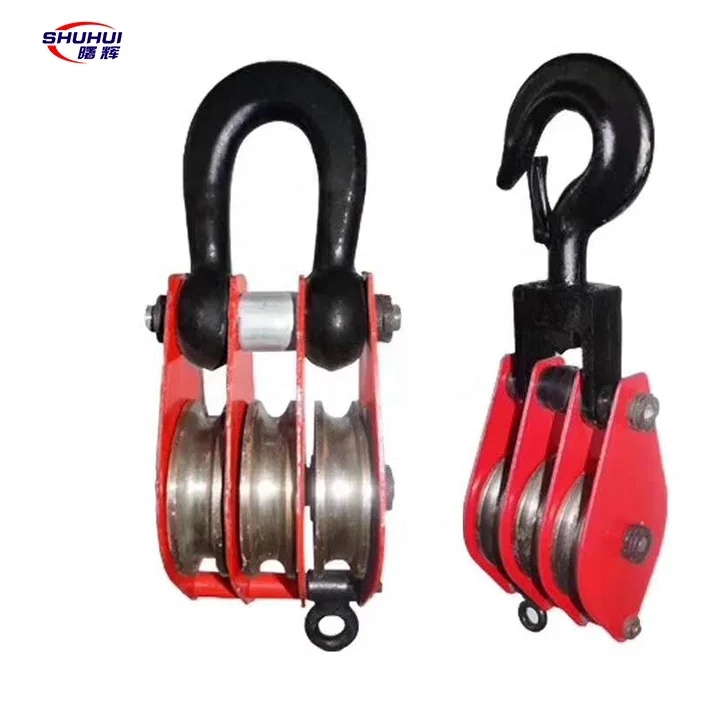 Chain pulley block hoist pulley block and tackle hand chain pulley block