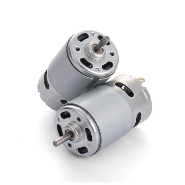 Low MOQ copper coil electric 775 motor gearbox power wheels 12v 24v with long shaft