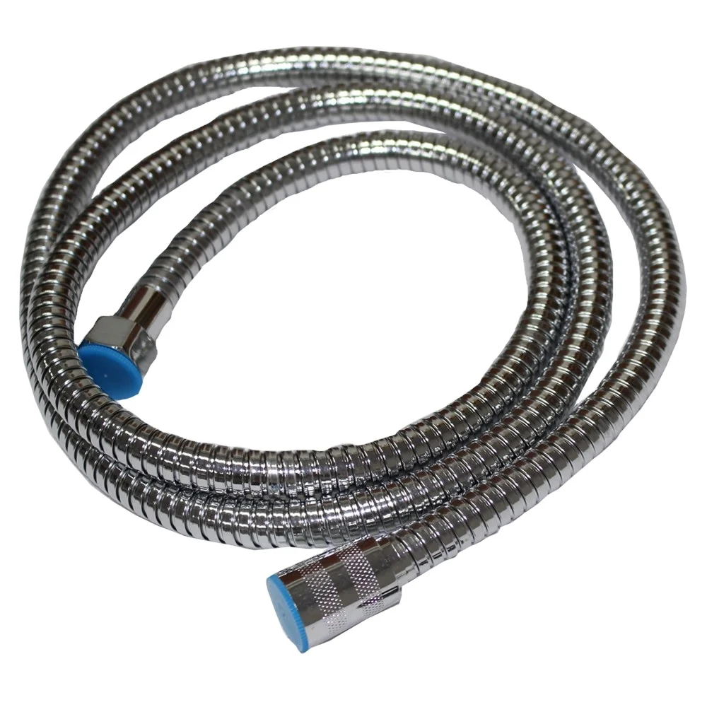  Flexible Extension Stainless Steel Shower Hose with Brass Nut and EPDM Inner