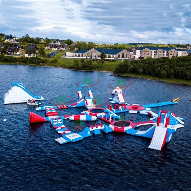 Hot Sale l Inflatable Water Park On Sea , Inflatable Floating Water Aqua Amusement Park Equipment Game