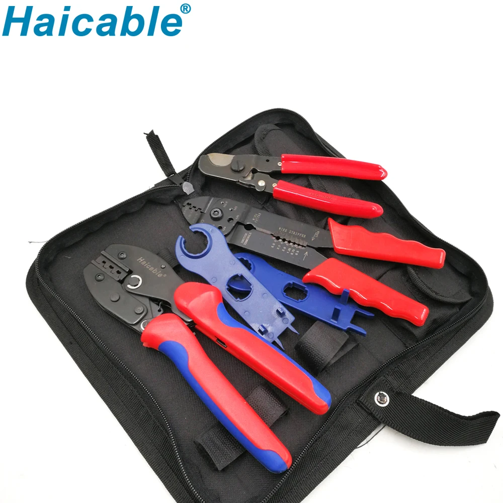 solar energy systems PV Crimping Tools Kit LY-2546BS Electrical Tools Set Professional Crimping Tools Set