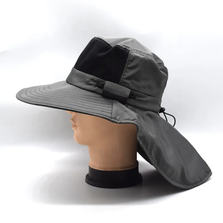 Дизайнерская Новая Солнцезащитная уличная шапка шаль Солнцезащитная Рыбацкая шляпа с негабаритными полями для занятий спортом на открытом воздухе UPF 50 + шляпа с широким ободом