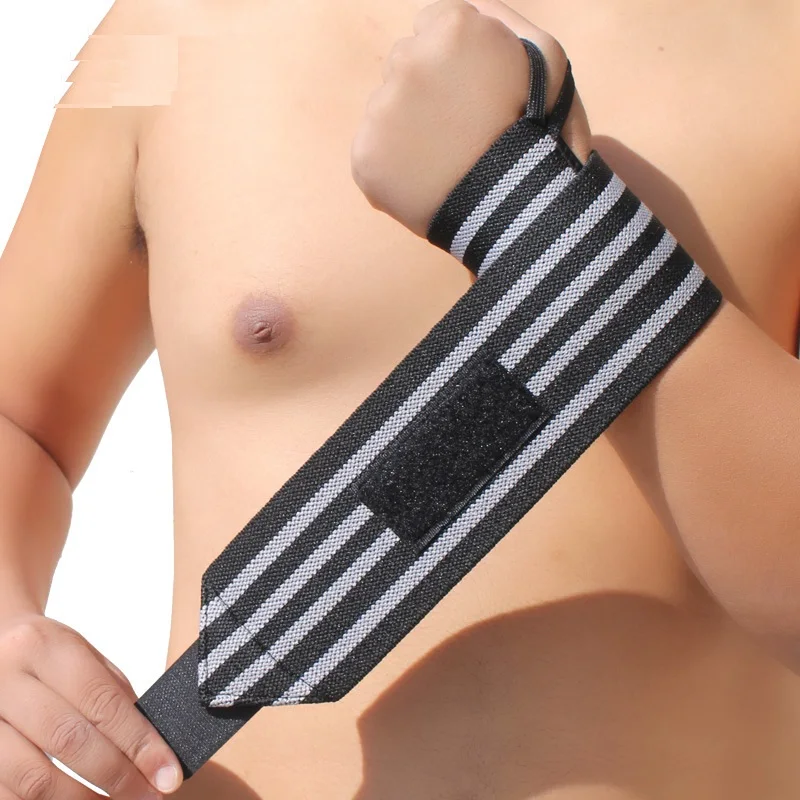 Professional Quality Powerlifting Bodybuilding Weight Lifting Wrist Supports Wraps for Weight Training