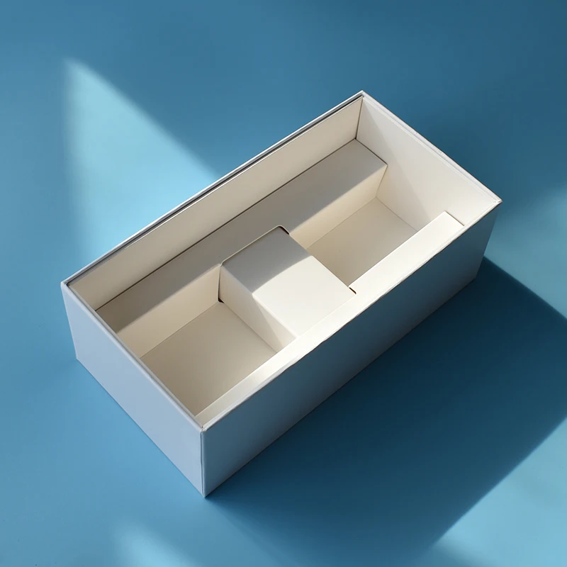 Custom Recycling Printed Rigid Paper Electronics Products Mobile Data Charging Cable Storage Phone Packaging Box