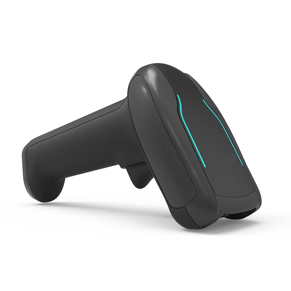 Handheld barcode scanner 2.4G 2D Bluetooth barcode scanner desktop barcode reader large format scanner