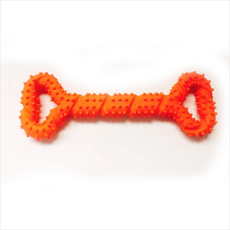 Wholesale Eco-Friendly Thermoplastic Rubber Material With Bayonet Ring Dog Bone Toy