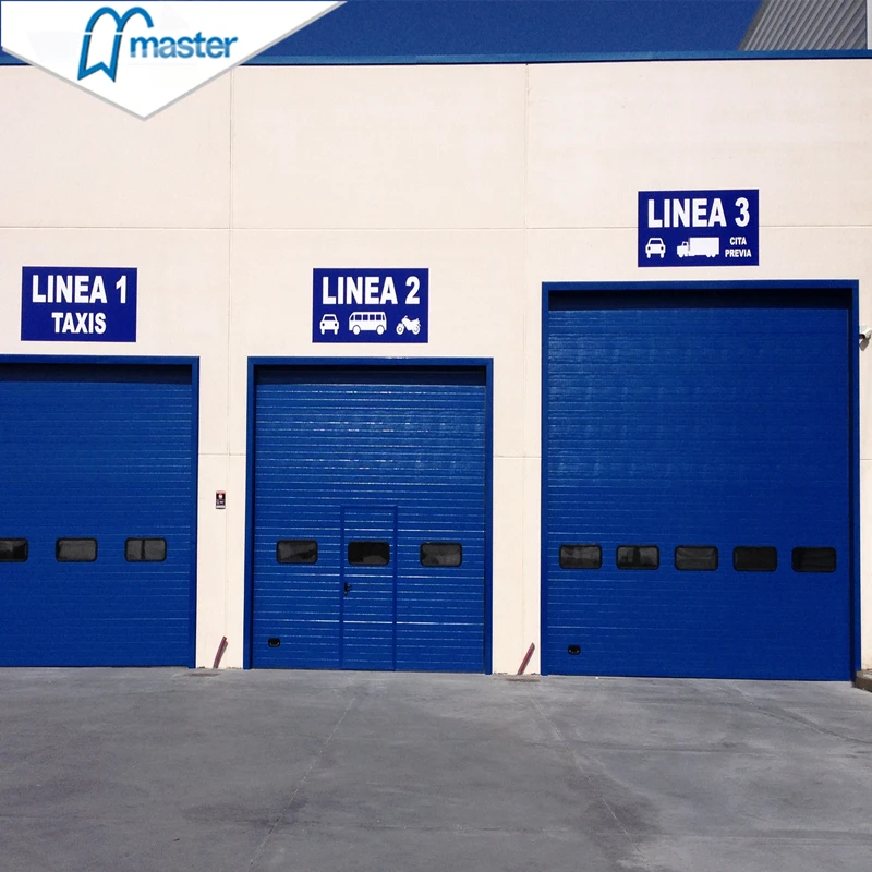 Large industrial doors used garage doors
