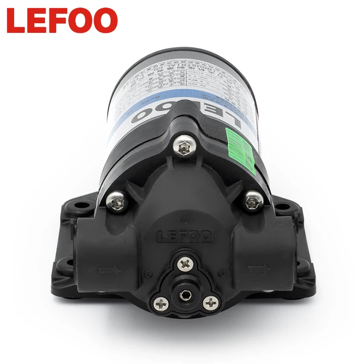 LEFOO 100 gpd ro water mini pumps ro pump in water filters DC RO Diaphragm Booster Pump membrane pressure pump