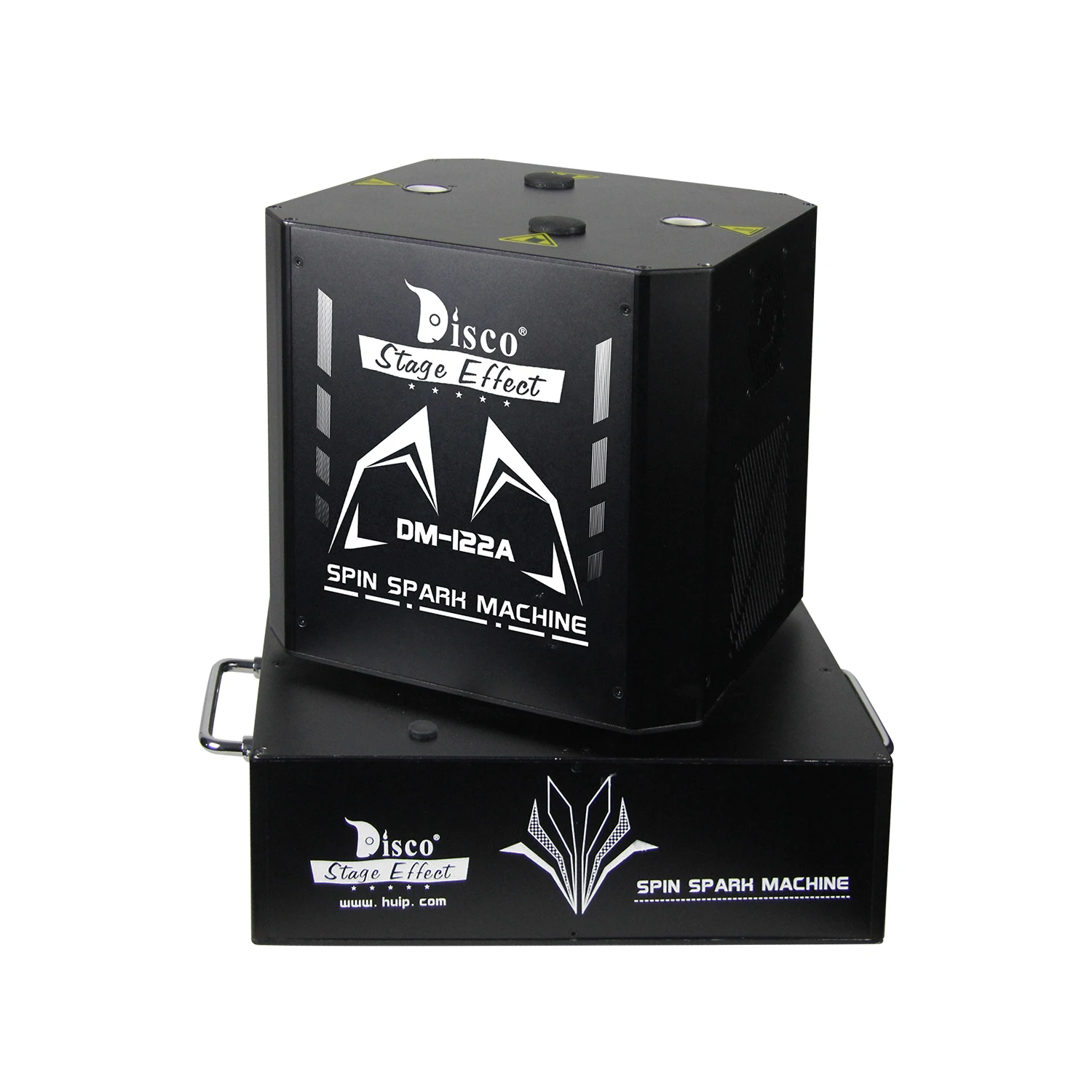 Factory Price 1300W Double Head Spinning Cold Flame Fireworks Spark Machine Sparkula With DMX For Wedding Party Show Events