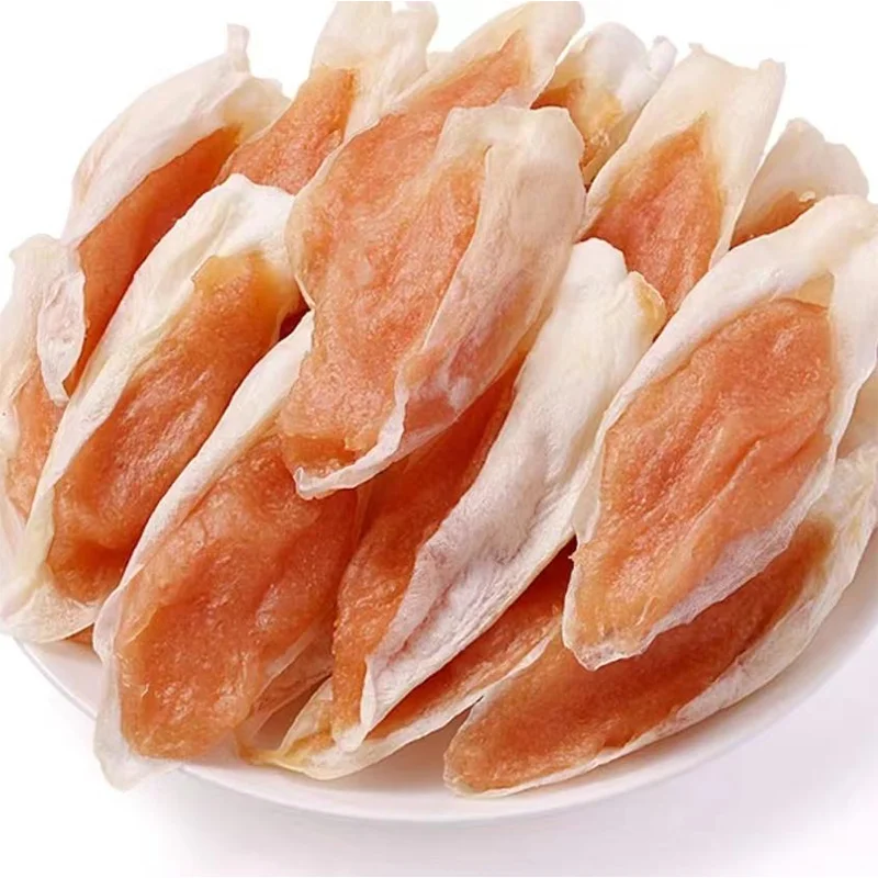 Оптовая продажа, сухое мясо для домашних животных, булочки для куриной грудки, уши для кроликов, корм для домашних животных, лакомства для собак, дрессировка щенков, лакомства для собак