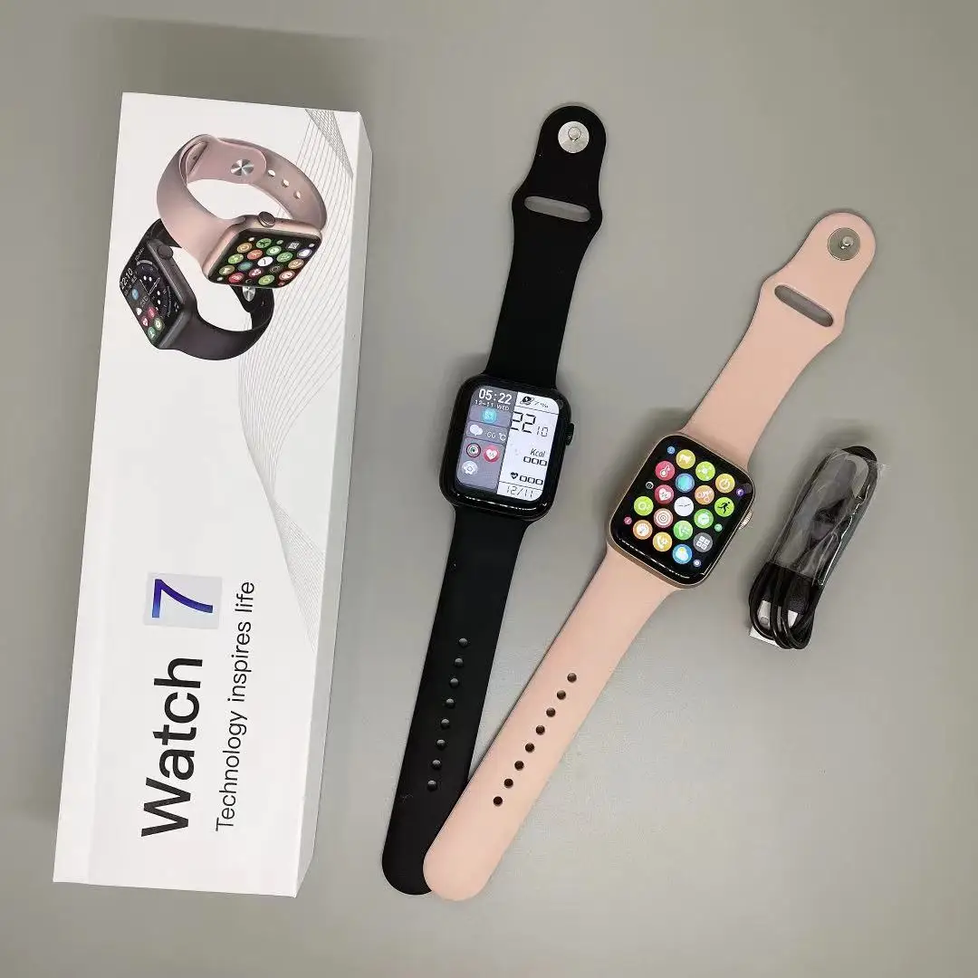 Новинка 2022, умный Браслет 7 W37 по заводской цене, водонепроницаемый универсальный умный Браслет IP68 w37