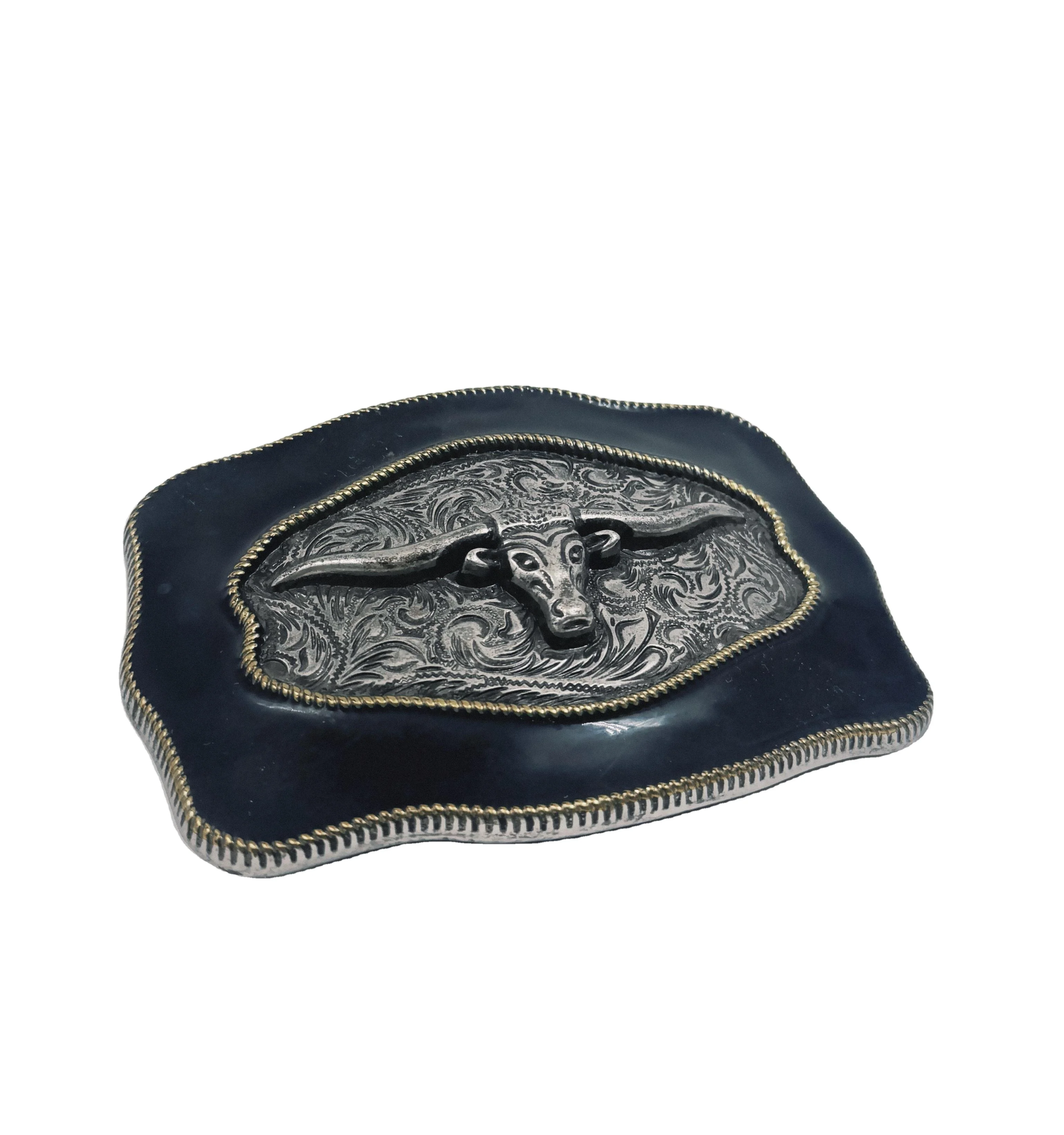 Cowboy Style Western Style 5cm Press Belt Buckle For Men Factory Hot Sale Cowboy Style Belt Buckle