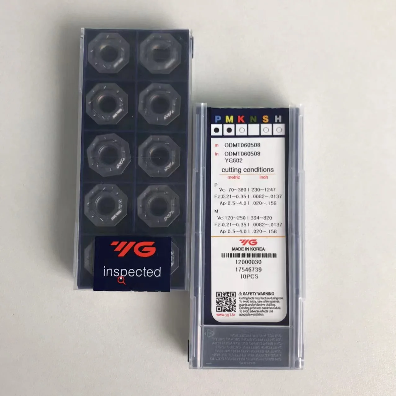 ODMT060508 YG602 твердосплавные вставки от производителя в Корее YG