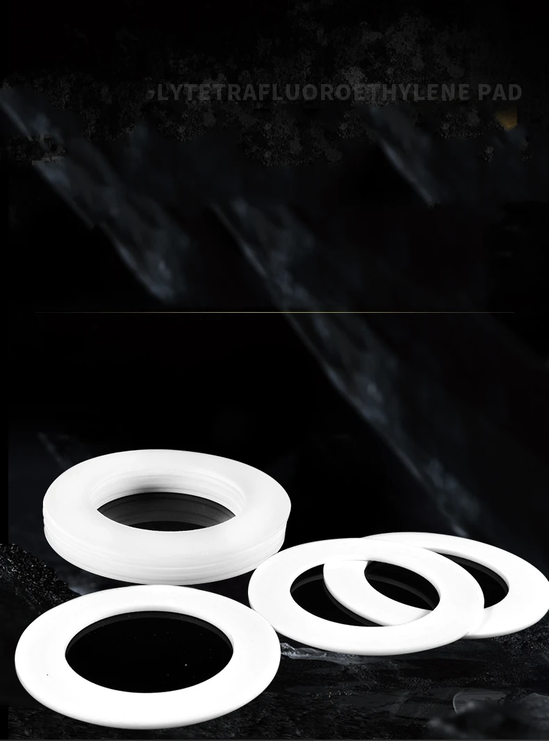 Non-return PTFE flange gasket for sealing