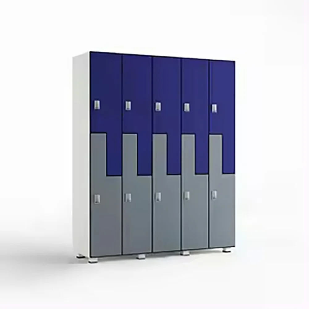 Factory Directly Sell HPL Locker Cabinet Staff Locker For Gym Swimming Pool Color Customized With 9 Door