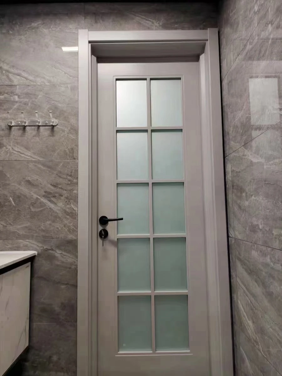 Modern Bedroom Hotel Cheap Doors Design Melamine MDF Solid Wood Interior Room Door