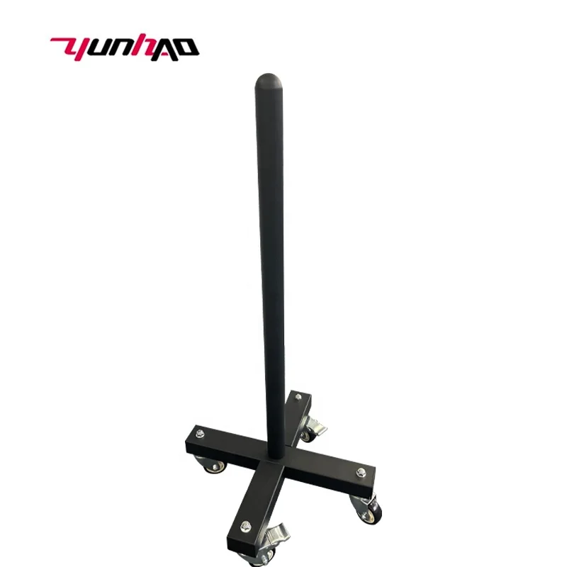 High Quality Gym Home Fitness Equipment Movable Trolley Storage Barbell Bumper Weight Plate Rack