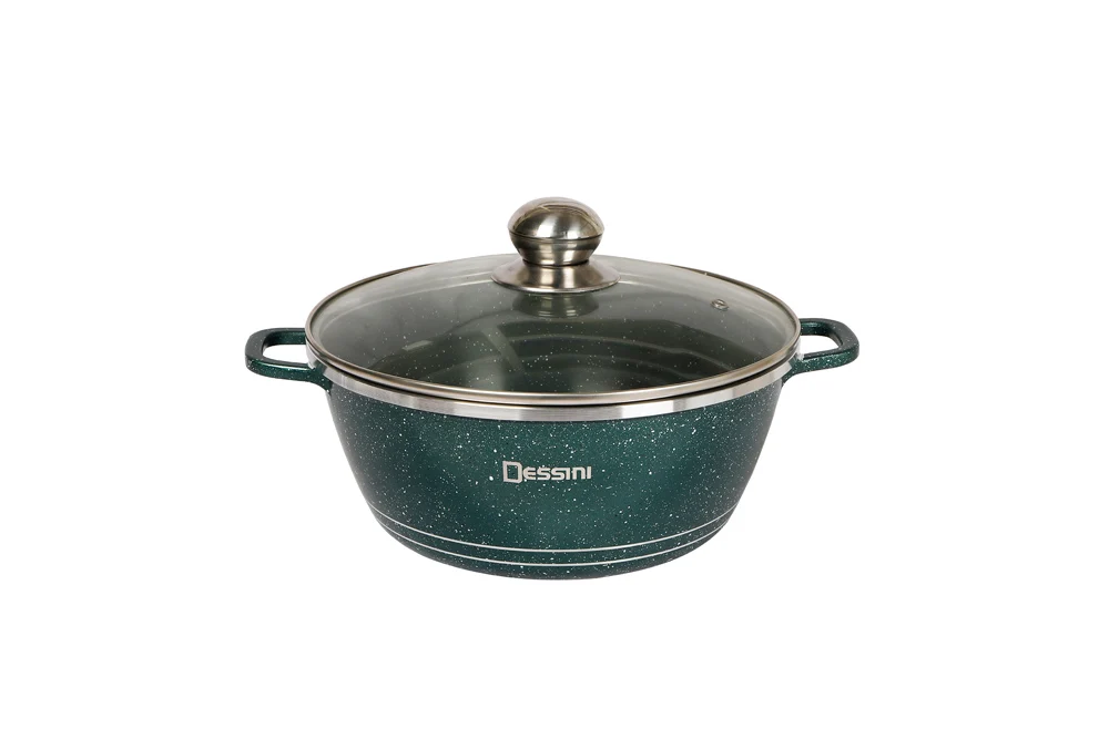 Frying  pan  12-piece set (with glass lid)