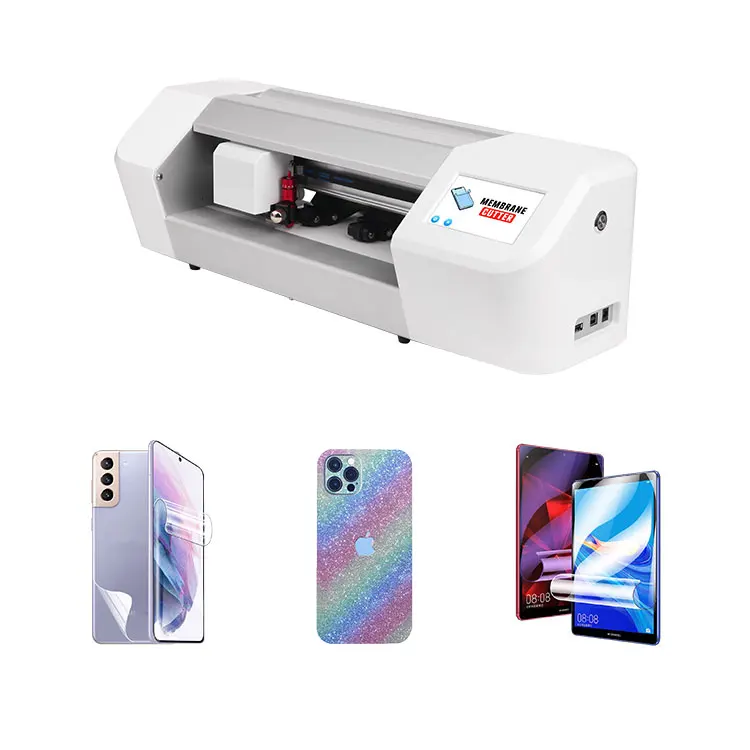 Mobile Tablet Laptop Protective Film Plotter Hydrogel Film Cutting Machine Smart Phone Skin Sticker Plotter Cutter For Iphone 14
