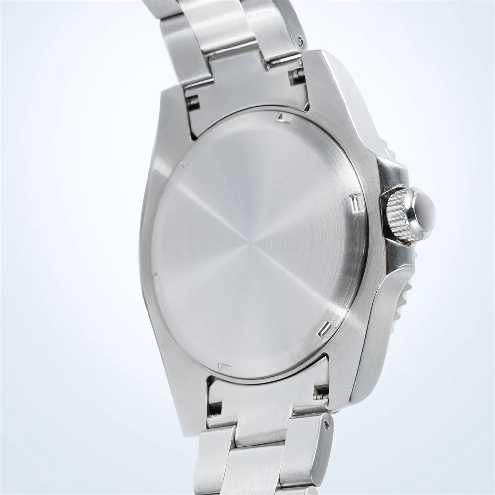 Stainless Steel Luxury Waterproof Luminous Black Dial Custom Watch 10atm Dive Watch Automatic Mechanical Mens Watches