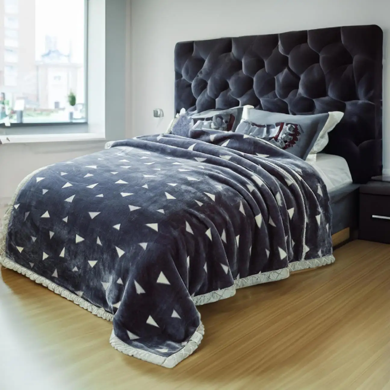 Blanket Raschel 100 Australia Wool Raschel Blanket Custom Printed Woven Kutombana Live Adults Winter Heavy Double Bed