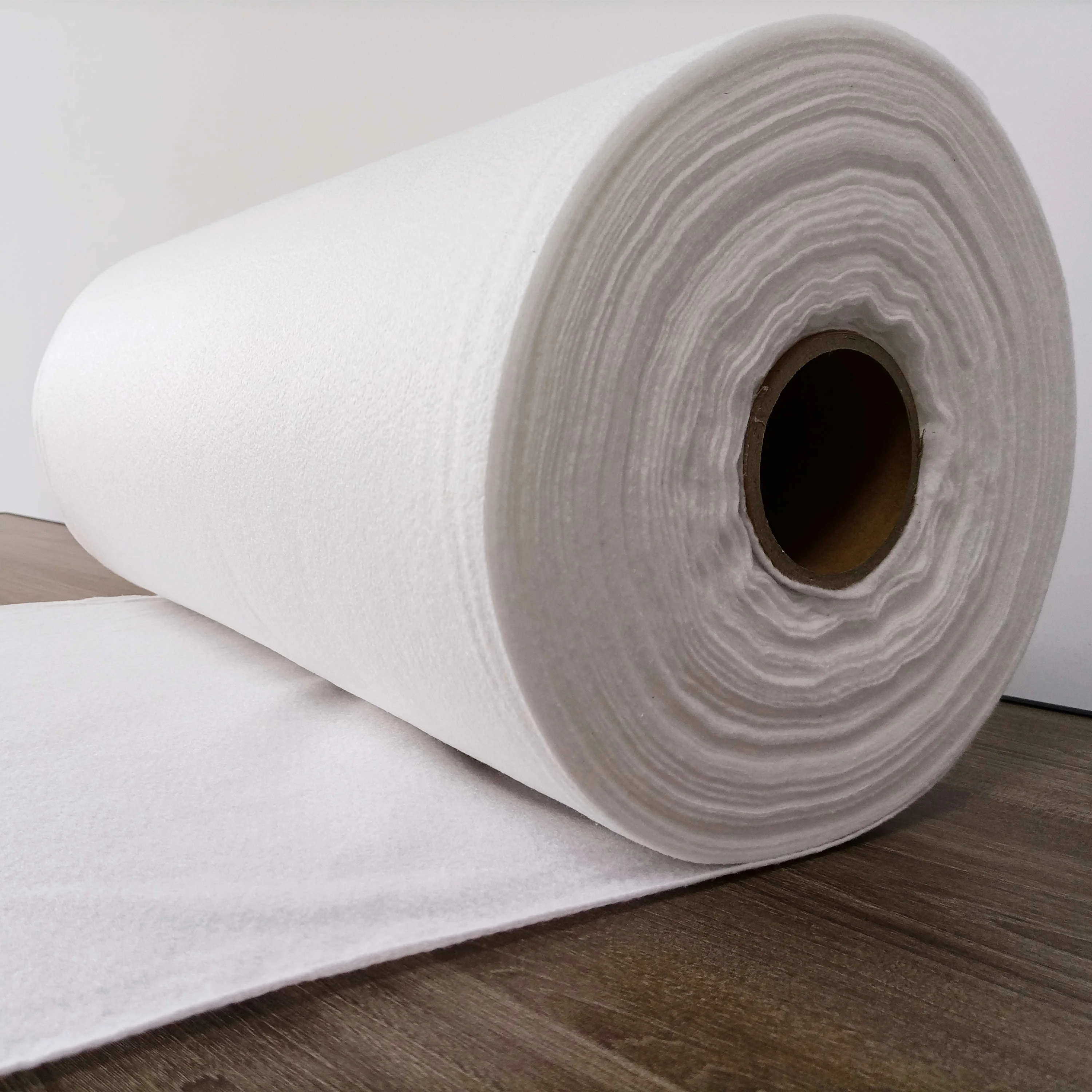 50GSM MERV 6/MERV 8 tro-charging HVAC air filter media nonwoven air filter fabric wholesale electrostatic filter material