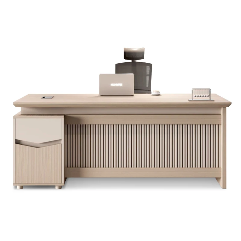 Luxury Modern Executive Office Table by Boss L-Shape Director Desk with Modular Design for Schools and Hotels