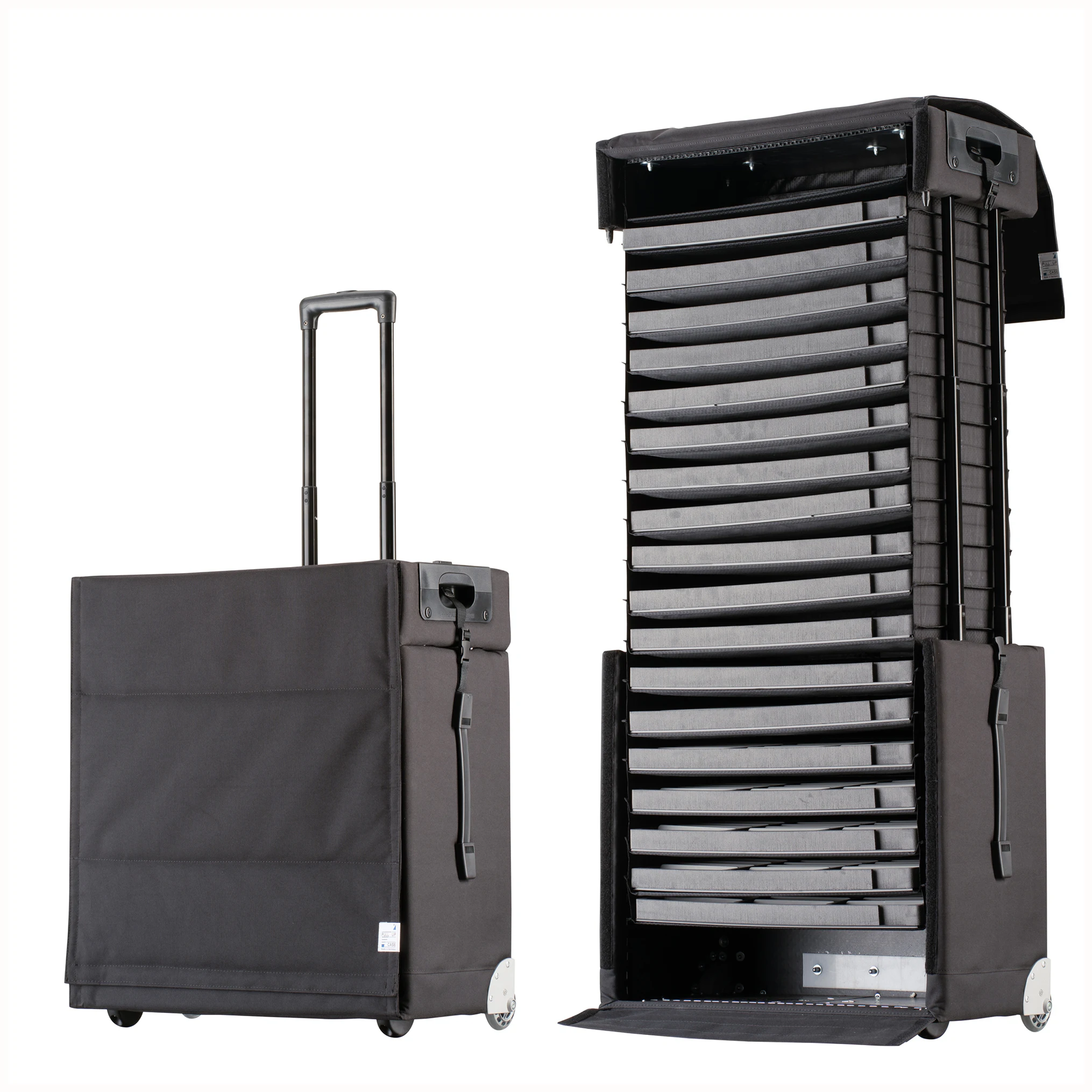 New pull up samplecase avantgarde 77L case box fashion sun glasses eyewear display drawer cabinet