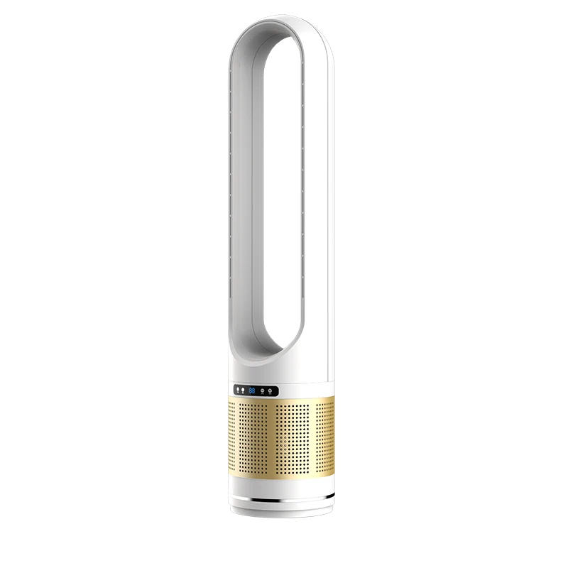 IHomey  Air Cooling Bladeless Tower Fan and Air Purifier in one, Standing fan remote control