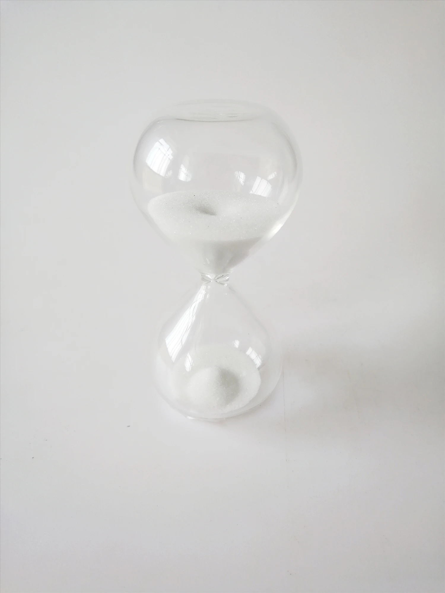 Sandtimer hourglass cute exquisite Classic white sand 5min non-stick Hour Glass for home decoration gifts