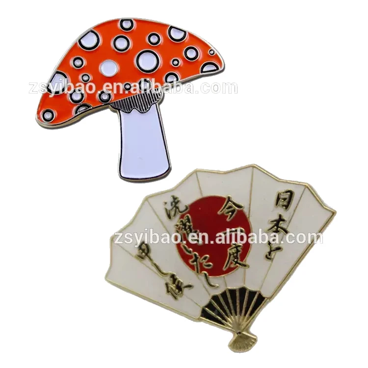 Custom cheap high quality enamel metal lapel pins and soft enamel pin badge