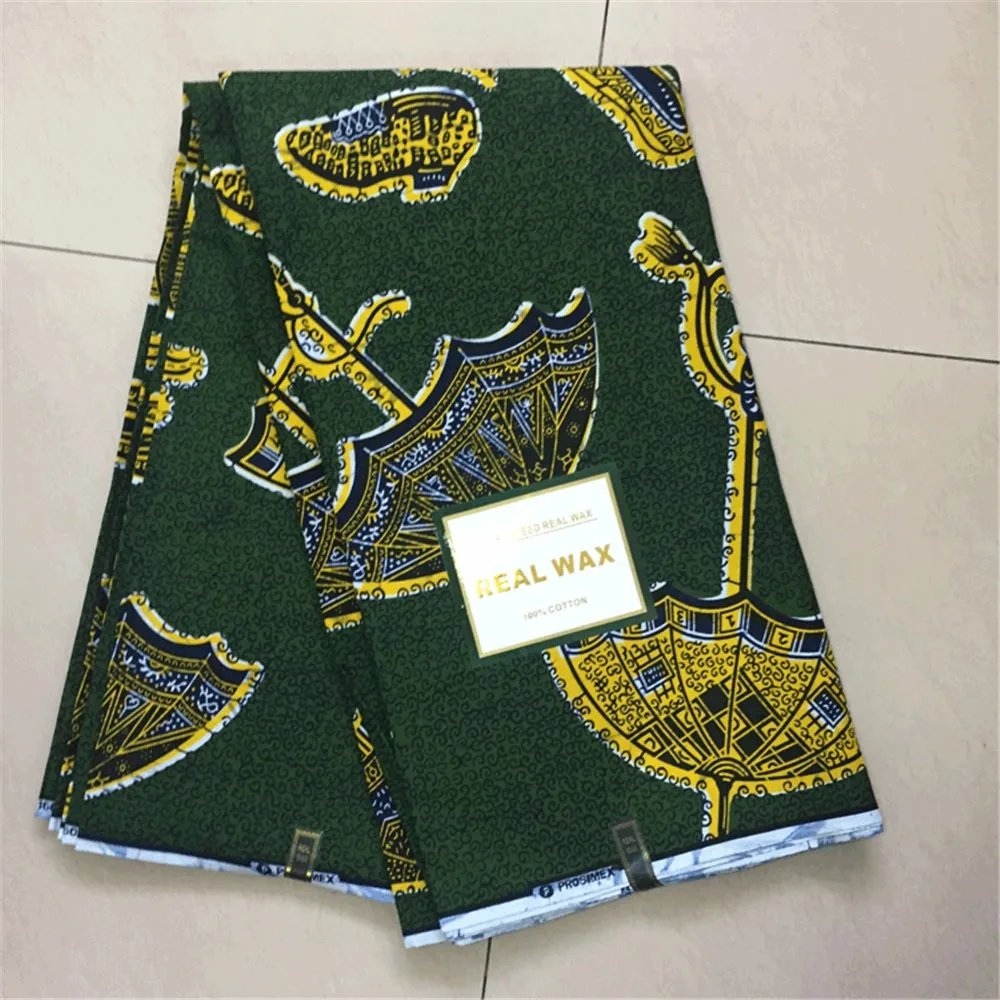 
2020 New Fashion wax print fabrics for making clothing 