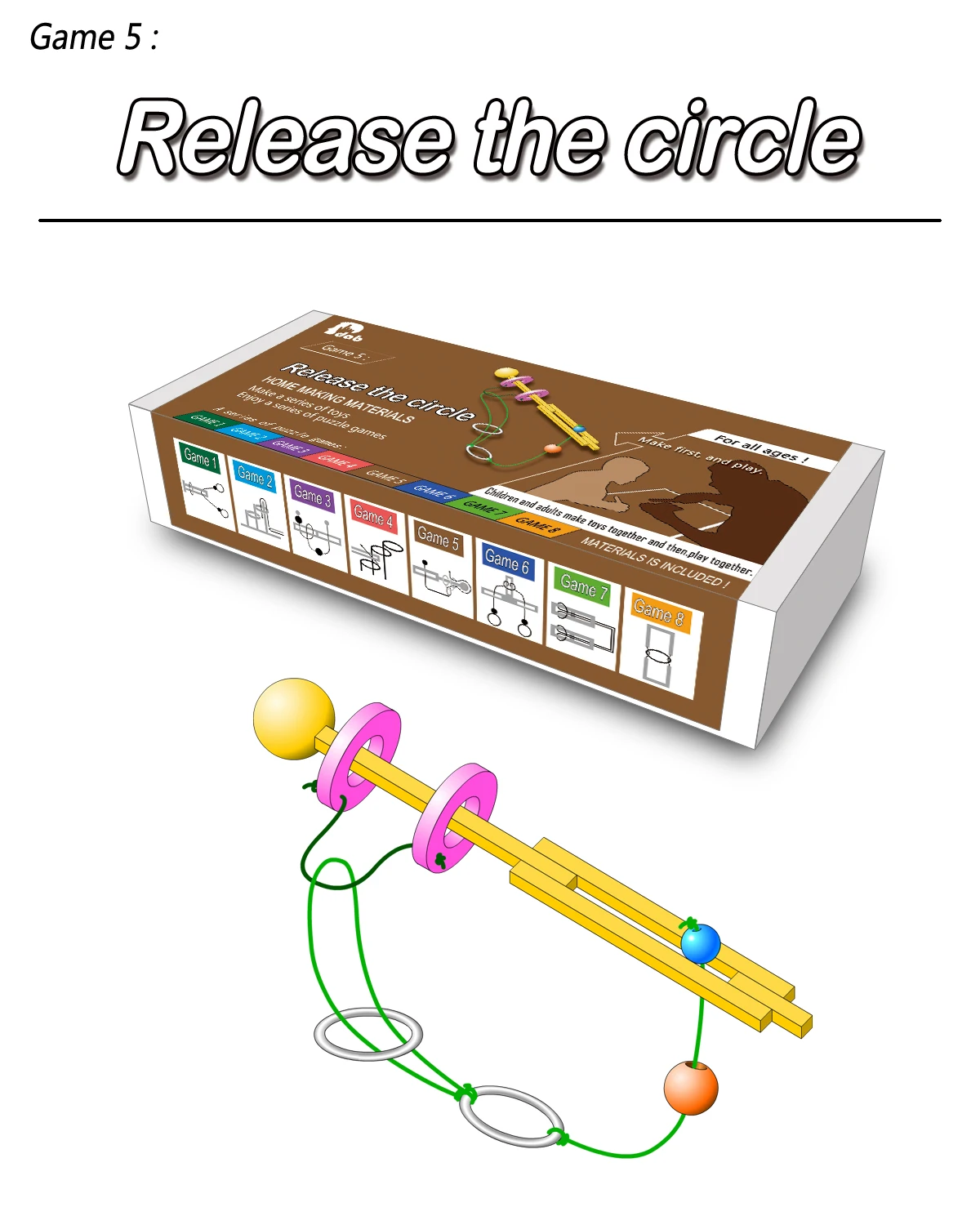 Handmade DIY STEM Educational Model Building Kit for Kids and Adults Creative Learning Materials Kit