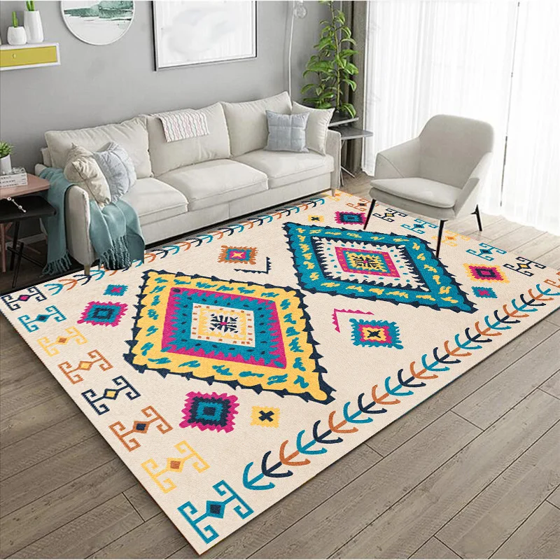 Wholesale Polyester Modern Household Custom Turkish Living Flooring Room Large Carpets Mats and Rug