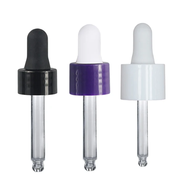 18/410 Glass pipette dropper bottle cap for essential oil