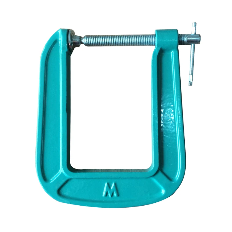 Heavy Duty Deep Throat U-Clamp steel Deep Reach C-Clamp Jaw Opening DIY Carpentry Clamping Device