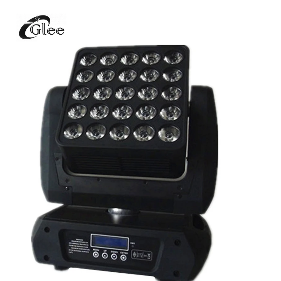 5x5 Matrix 25x10W RGBW  4in1 Quad Color Led pixel control Beam Moving head [Freight Negotiated]