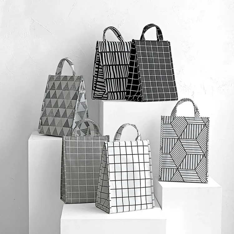 Портативная сумка для ланча женщин и детей модная Изолированная Термосумка