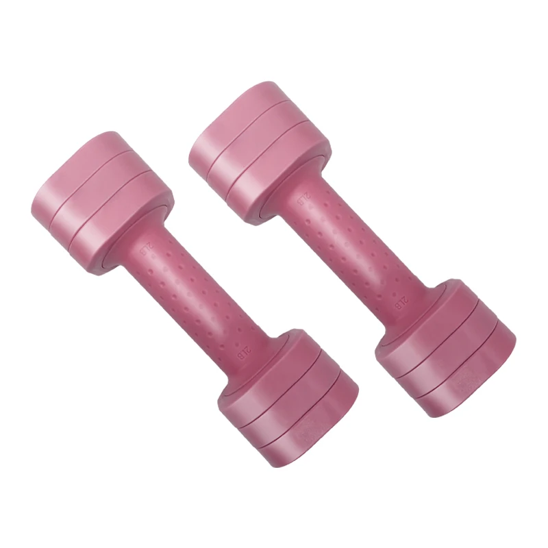 Custom pink weights gym equipment fitness dumbells adjustable dumbbell for women