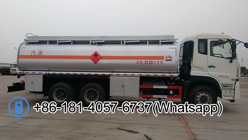 Cheap price oil transport Truck 25000liters Petrol Diesel fuel tank for sale with isuzu chassis